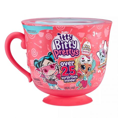 عروسک سورپرایزی Itty Bitty Prettys مدل Tea Party بزرگ با 25 سورپرایز -اسباب بازی